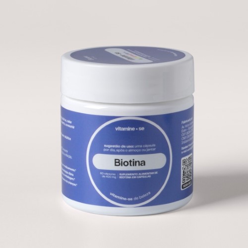 Suplemento Alimentar Vitamine-Se Biotina 45mg 30 Cápsulas