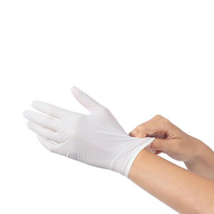 Luva Cirúrgica de Látex Volk Natural Estéril com Amido Tamanho 7.0 com 1 Par