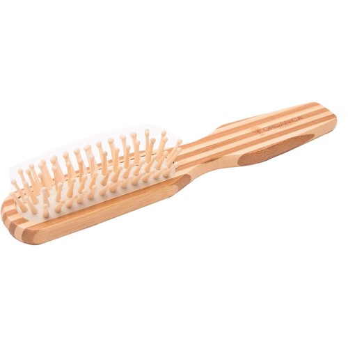 Escova para os Cabelos de Bambu Natural Retangular – Orgânica