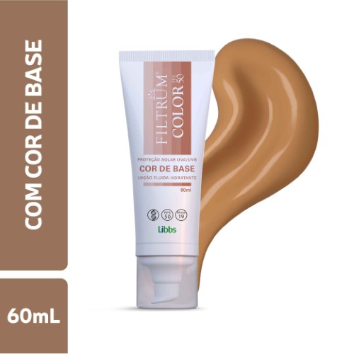 Protetor Solar Filtrum Color Cor de Base FPS 50 com 60ml