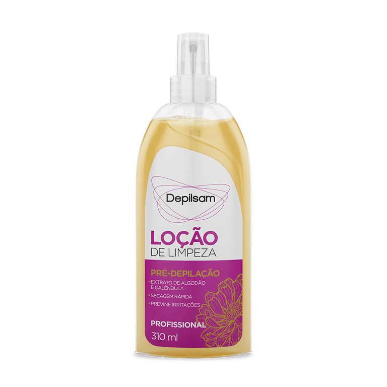 Loção de Limpeza Pré Depilação Depilsam 310Ml