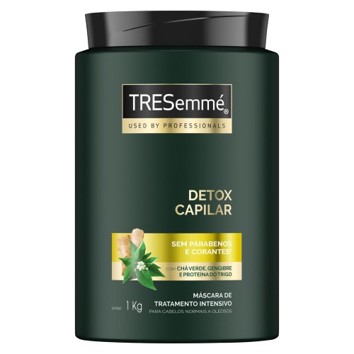 Máscara de Tratamento TRESemmé Detox Capilar 1kg