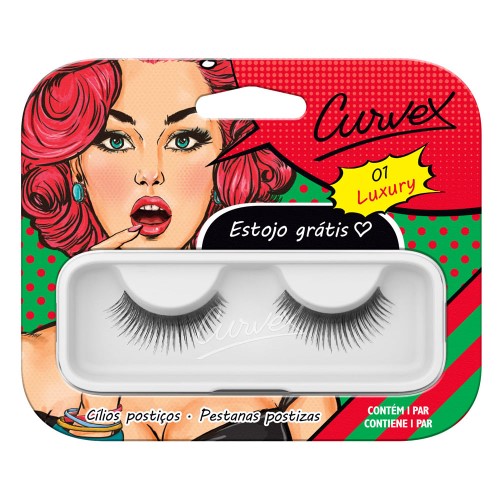 Cílios Postiços Merheje - Curvex Luxury 01
