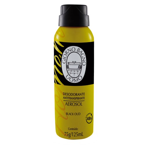 Desodorante Aerosol Giorno Uomo Masculino - Black Oud