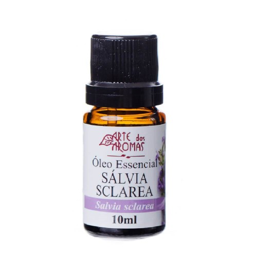 Óleo Essencial de Sálvia Sclarea 10ml - Arte dos Aromas